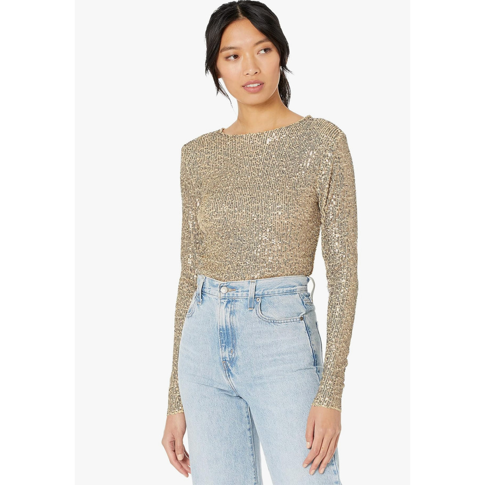 Free People Gold Rush Long Sleeve